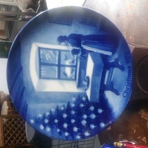 Vintage 1970 Kaiser Waiting for Santa Claus Collectable plate